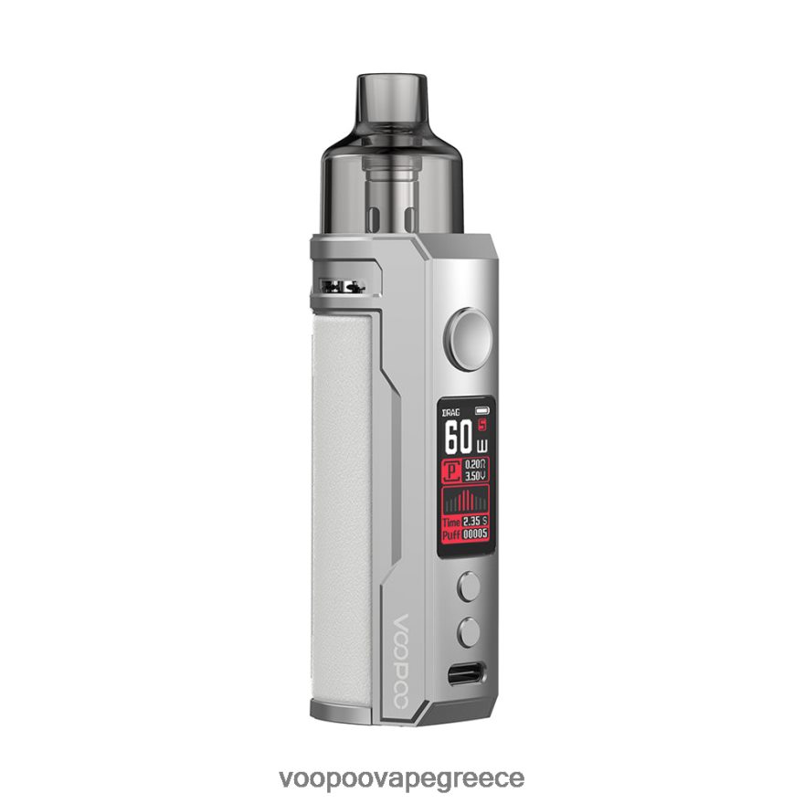 VOOPOO Greece | VOOPOO DRAG S pod mod kit ασημί λευκό FHDL4Z201