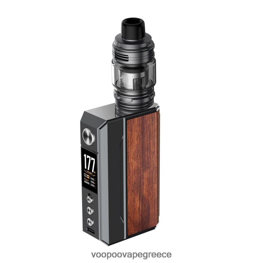 VOOPOO Ατμοποιητεσ | VOOPOO DRAG 4 εργαλειοθήκη όπλο μέταλλο + ροδόξυλο FHDL4Z164