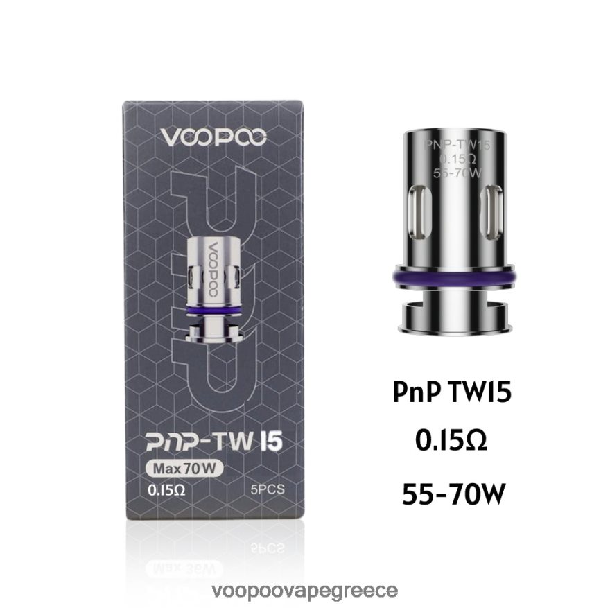 VOOPOO Greece | VOOPOO PNP πηνία (5 τμχ) pnp-tw15 FHDL4Z601