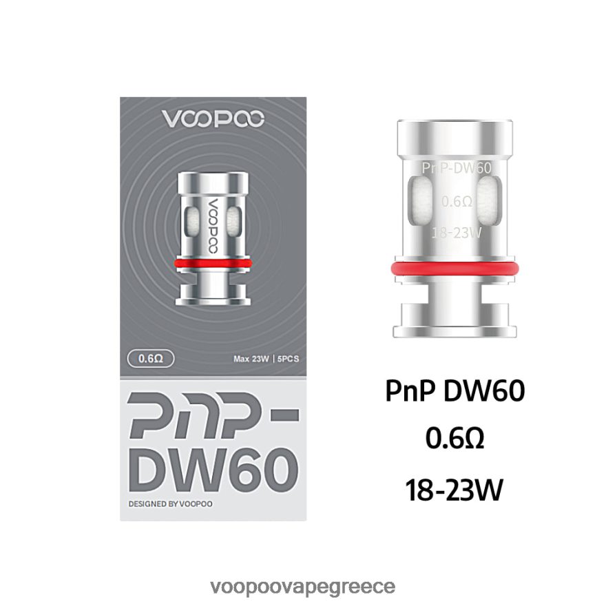 VOOPOO Ατμοποιητεσ | VOOPOO PNP πηνία (5 τμχ) pnp-dw60 FHDL4Z604