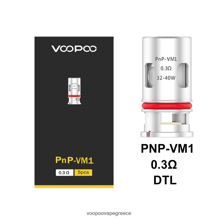 VOOPOO Vape Case | VOOPOO PNP πηνία (5 τμχ) pnp-vm1 FHDL4Z596