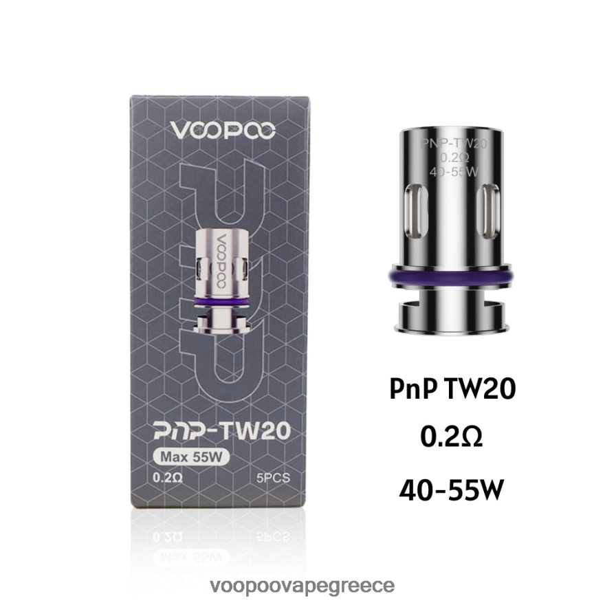 VOOPOO Vape Greece | VOOPOO PNP πηνία (5 τμχ) pnp-tw20 FHDL4Z602