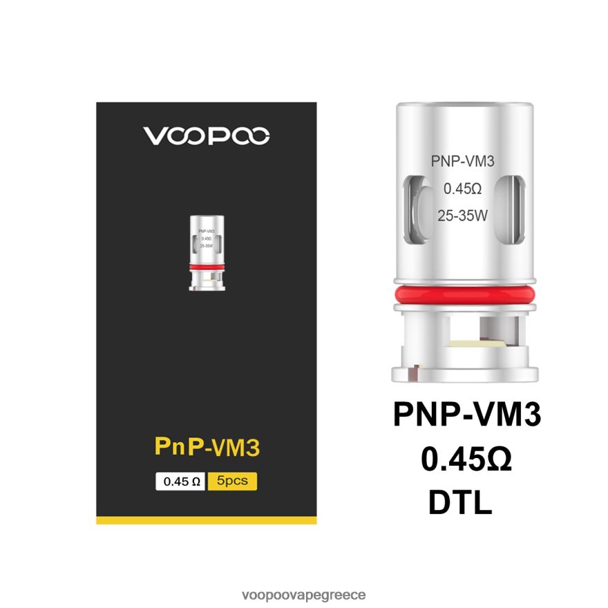 VOOPOO Vape Mod | VOOPOO PNP πηνία (5 τμχ) pnp-vm3 FHDL4Z597