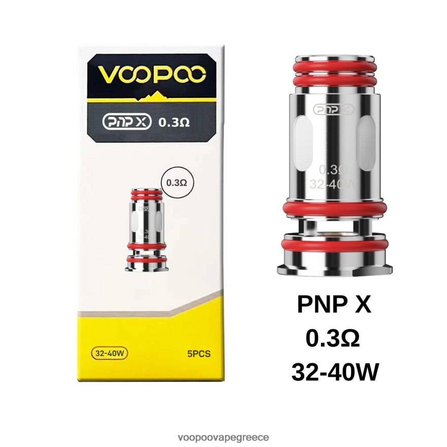 VOOPOO Vape Mod | VOOPOO PNP πηνία (5 τμχ) pnp x 0,3 ohm FHDL4Z607